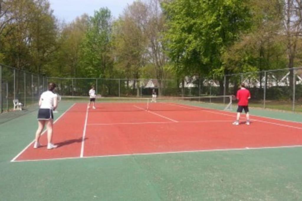 Vrijstaande Recreatievilla Met Ruime Omheinde Tuin Posterholt ภายนอก รูปภาพ